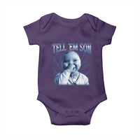 Funny Giggling Niche Baby Is Calling Baby Onesie Tuff Baby AI Laughing Gen Alpha Meme - Wonder Print Shop
