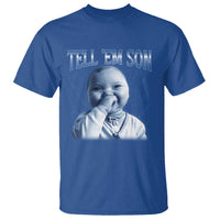 Funny Giggling Niche Baby Is Calling T Shirt Tuff Baby AI Laughing Gen Alpha Meme - Wonder Print Shop