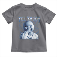 Funny Giggling Niche Baby Is Calling Toddler T Shirt Tuff Baby AI Laughing Gen Alpha Meme - Wonder Print Shop