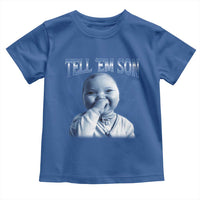 Funny Giggling Niche Baby Is Calling Toddler T Shirt Tuff Baby AI Laughing Gen Alpha Meme - Wonder Print Shop