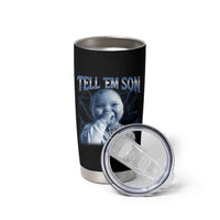 Funny Giggling Niche Baby Is Calling Tumbler Cup Tuff Baby AI Laughing Gen Alpha Meme - Wonder Print Shop