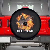 Spinosaurus Racha Explosion Hell Yeah Spare Tire Cover Dinosaur Shrieks Meme Funny Prehistoric Fire Blast - Wonder Print Shop