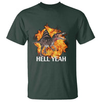 Spinosaurus Racha Explosion Hell Yeah T Shirt Dinosaur Shrieks Meme Funny Prehistoric Fire Blast - Wonder Print Shop