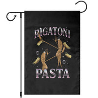 Rigatoni Pasta Lover Marcus The Worm Garden Flag Retro 90s Bootleg Weird Meme Internet Humor - Wonder Print Shop