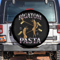 Rigatoni Pasta Lover Marcus The Worm Spare Tire Cover Retro 90s Bootleg Weird Meme Internet Humor - Wonder Print Shop