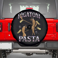 Rigatoni Pasta Lover Marcus The Worm Spare Tire Cover Retro 90s Bootleg Weird Meme Internet Humor - Wonder Print Shop