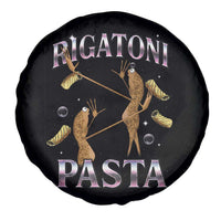 Rigatoni Pasta Lover Marcus The Worm Spare Tire Cover Retro 90s Bootleg Weird Meme Internet Humor - Wonder Print Shop