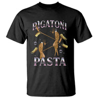 Rigatoni Pasta Lover Marcus The Worm T Shirt Retro 90s Bootleg Weird Meme Internet Humor - Wonder Print Shop