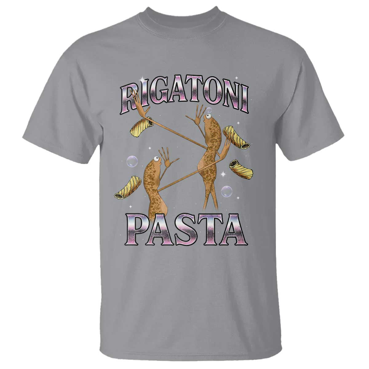 Rigatoni Pasta Lover Marcus The Worm T Shirt Retro 90s Bootleg Weird Meme Internet Humor - Wonder Print Shop