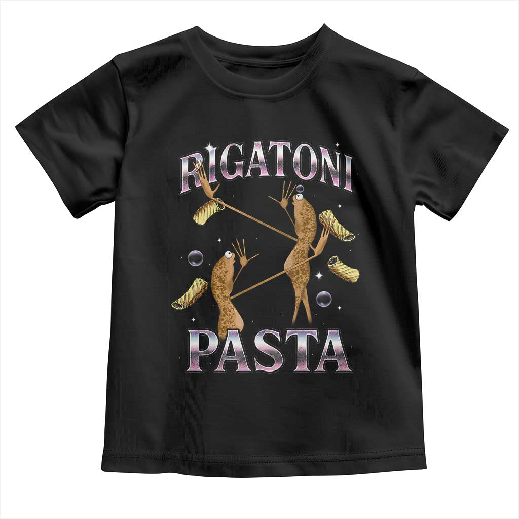 Rigatoni Pasta Lover Marcus The Worm Toddler T Shirt Retro 90s Bootleg Weird Meme Internet Humor - Wonder Print Shop