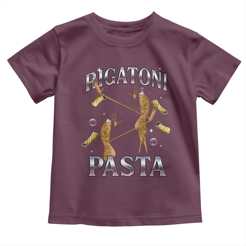 Rigatoni Pasta Lover Marcus The Worm Toddler T Shirt Retro 90s Bootleg Weird Meme Internet Humor - Wonder Print Shop
