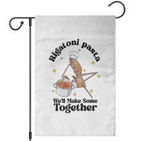 Rigatoni Pasta Chef Marcus The Worm Garden Flag We'll Make Some Together Wholesome Weird Meme - Wonder Print Shop