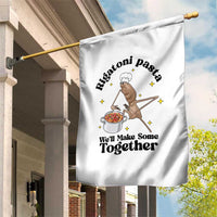 Rigatoni Pasta Chef Marcus The Worm Garden Flag We'll Make Some Together Wholesome Weird Meme - Wonder Print Shop