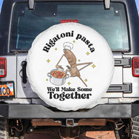 Rigatoni Pasta Chef Marcus The Worm Spare Tire Cover We'll Make Some Together Wholesome Weird Meme - Wonder Print Shop