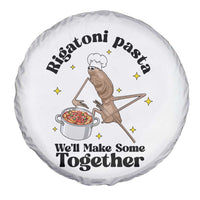 Rigatoni Pasta Chef Marcus The Worm Spare Tire Cover We'll Make Some Together Wholesome Weird Meme - Wonder Print Shop
