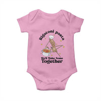 Rigatoni Pasta Chef Marcus The Worm Baby Onesie We'll Make Some Together Wholesome Weird Meme - Wonder Print Shop