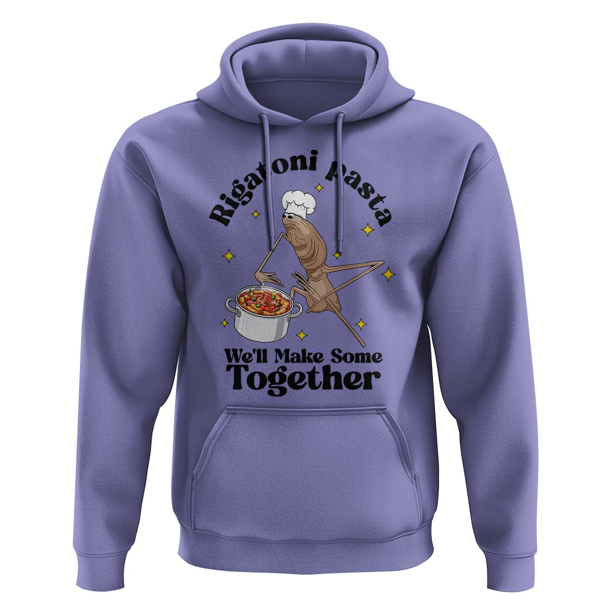Rigatoni Pasta Chef Marcus The Worm Hoodie We'll Make Some Together Wholesome Weird Meme - Wonder Print Shop