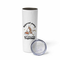 Rigatoni Pasta Chef Marcus The Worm Skinny Tumbler We'll Make Some Together Wholesome Weird Meme - Wonder Print Shop