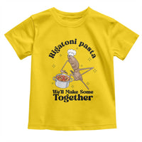 Rigatoni Pasta Chef Marcus The Worm Toddler T Shirt We'll Make Some Together Wholesome Weird Meme - Wonder Print Shop