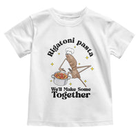 Rigatoni Pasta Chef Marcus The Worm Toddler T Shirt We'll Make Some Together Wholesome Weird Meme - Wonder Print Shop