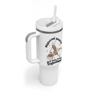 Rigatoni Pasta Chef Marcus The Worm Tumbler With Handle We'll Make Some Together Wholesome Weird Meme - Wonder Print Shop