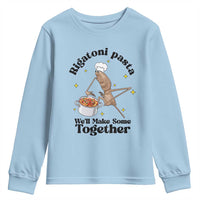 Rigatoni Pasta Chef Marcus The Worm Youth Sweatshirt We'll Make Some Together Wholesome Weird Meme - Wonder Print Shop