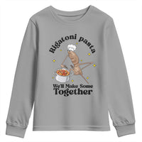 Rigatoni Pasta Chef Marcus The Worm Youth Sweatshirt We'll Make Some Together Wholesome Weird Meme - Wonder Print Shop