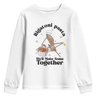 Rigatoni Pasta Chef Marcus The Worm Youth Sweatshirt We'll Make Some Together Wholesome Weird Meme - Wonder Print Shop