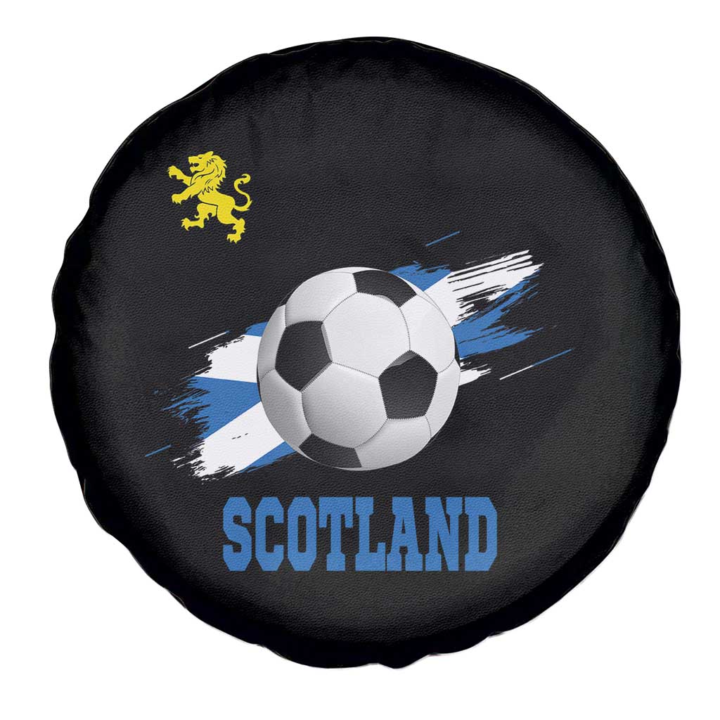 Scotland Soccer Flag Spare Tire Cover Scottish Football Fans Pride - Wonder Print Shop