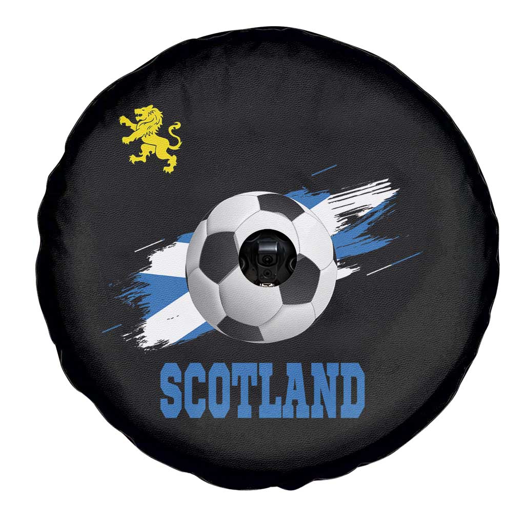Scotland Soccer Flag Spare Tire Cover Scottish Football Fans Pride - Wonder Print Shop