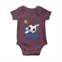Scotland Soccer Flag Baby Onesie Scottish Football Fans Pride - Wonder Print Shop