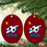 Scotland Soccer Flag Ceramic Ornament Scottish Football Fans Pride - Wonder Print Shop