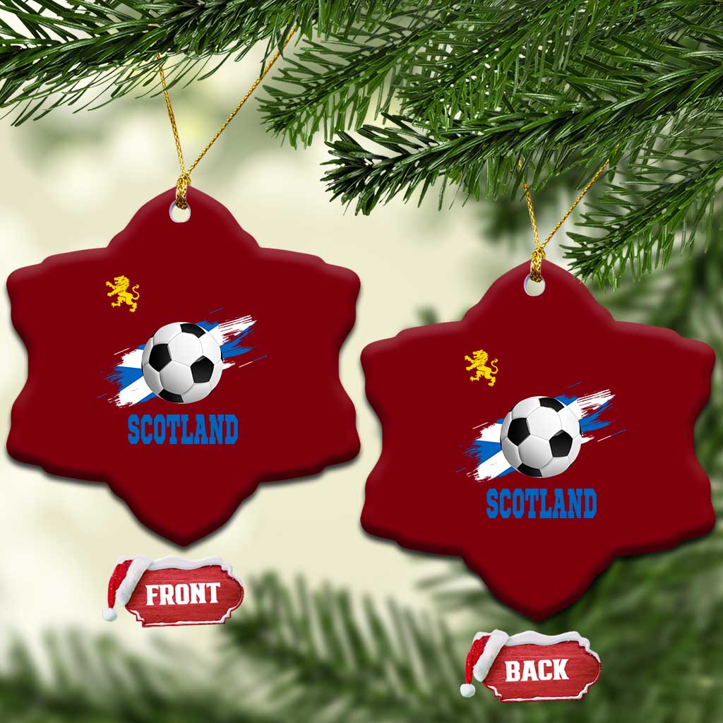 Scotland Soccer Flag Ceramic Ornament Scottish Football Fans Pride - Wonder Print Shop
