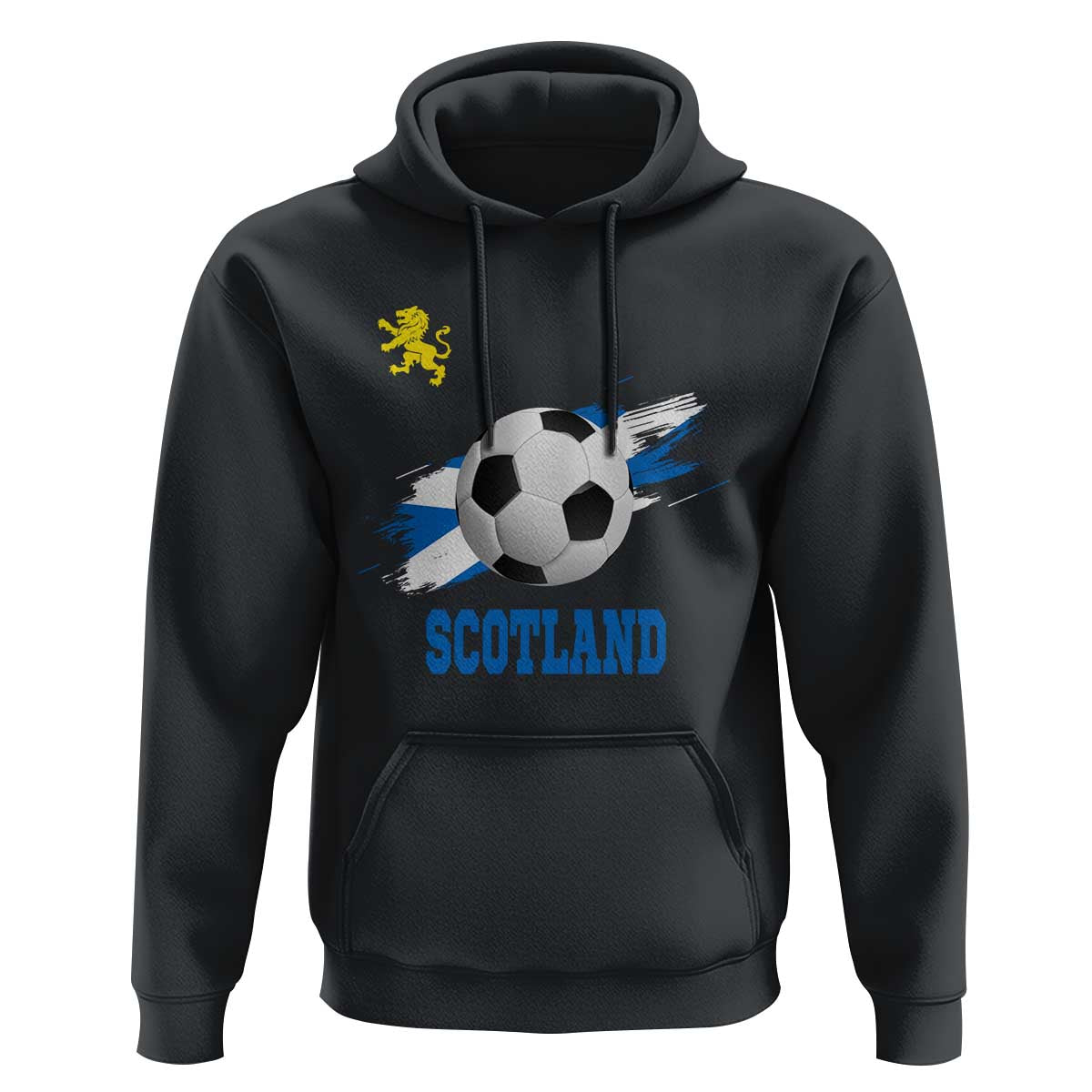 Scotland Soccer Flag Hoodie Scottish Football Fans Pride - Wonder Print Shop