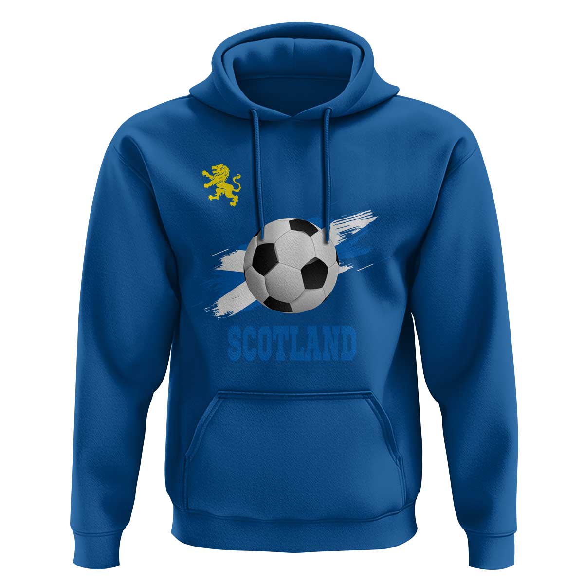 Scotland Soccer Flag Hoodie Scottish Football Fans Pride - Wonder Print Shop