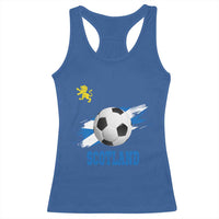 Scotland Soccer Flag Racerback Tank Top Scottish Football Fans Pride - Wonder Print Shop