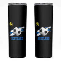 Scotland Soccer Flag Skinny Tumbler Scottish Football Fans Pride - Wonder Print Shop