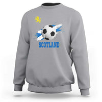 Scotland Soccer Flag Sweatshirt Scottish Football Fans Pride - Wonder Print Shop