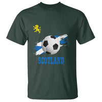 Scotland Soccer Flag T Shirt Scottish Football Fans Pride - Wonder Print Shop