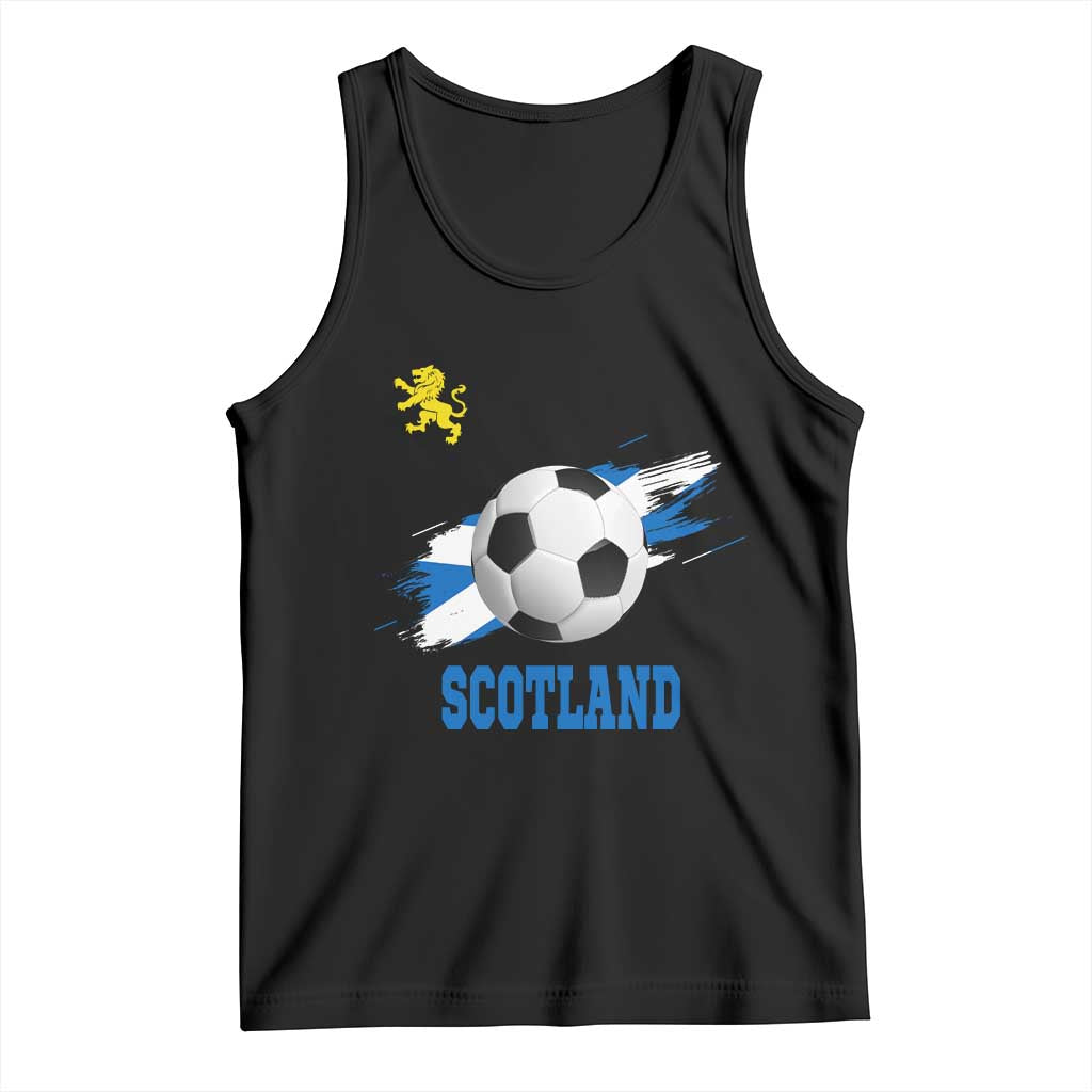 Scotland Soccer Flag Tank Top Scottish Football Fans Pride - Wonder Print Shop