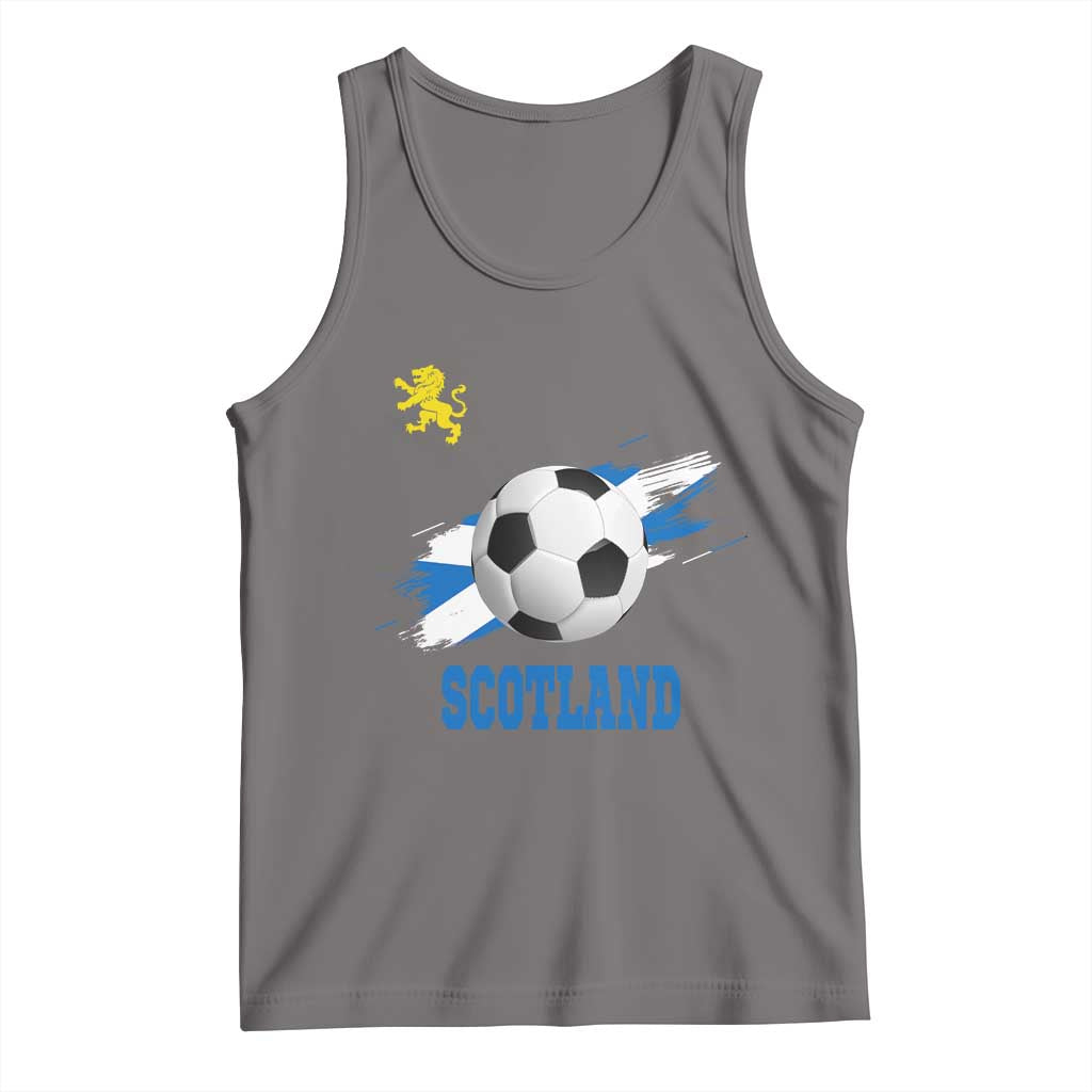 Scotland Soccer Flag Tank Top Scottish Football Fans Pride - Wonder Print Shop