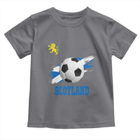 Scotland Soccer Flag Toddler T Shirt Scottish Football Fans Pride - Wonder Print Shop