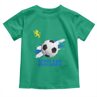 Scotland Soccer Flag Toddler T Shirt Scottish Football Fans Pride - Wonder Print Shop