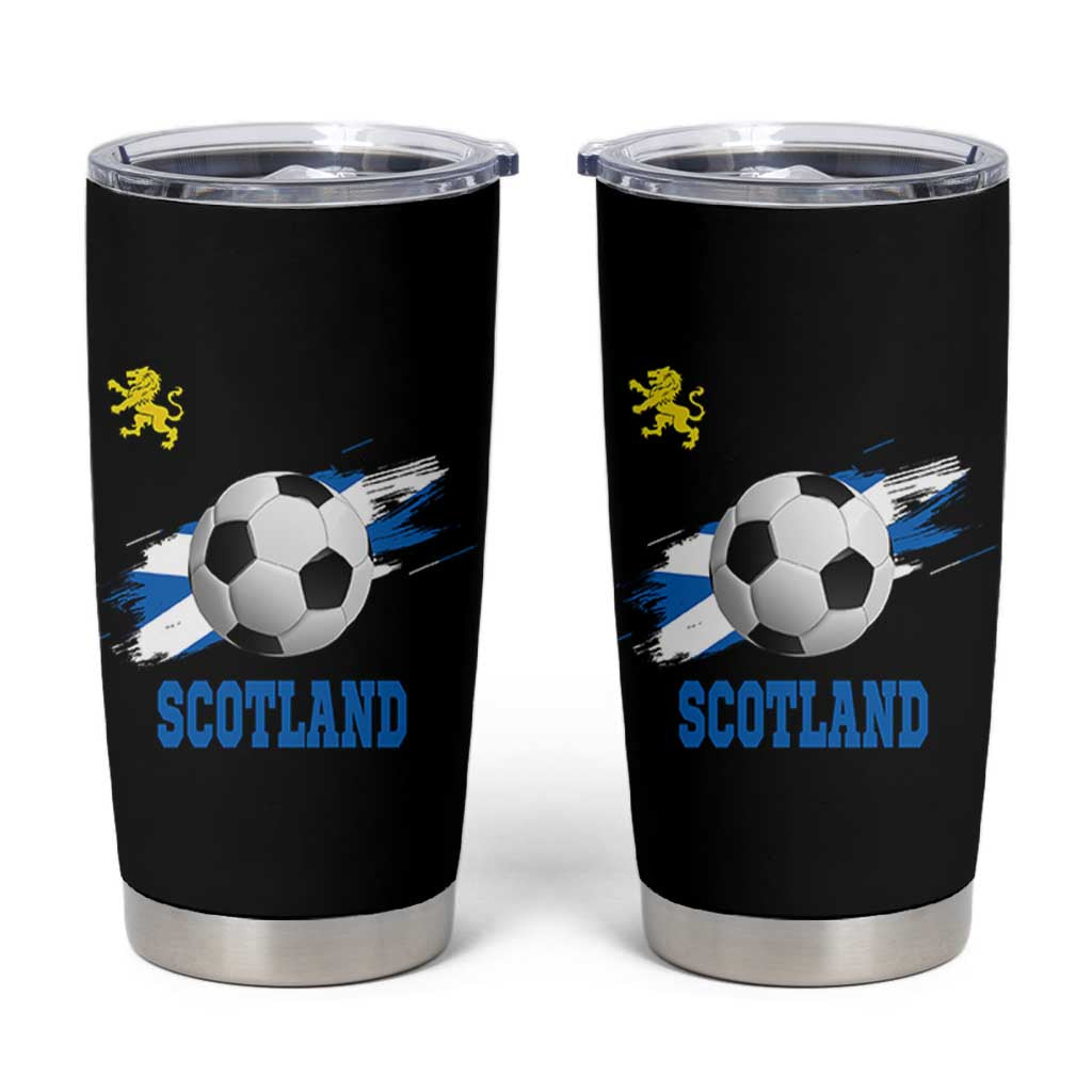 Scotland Soccer Flag Tumbler Cup Scottish Football Fans Pride - Wonder Print Shop