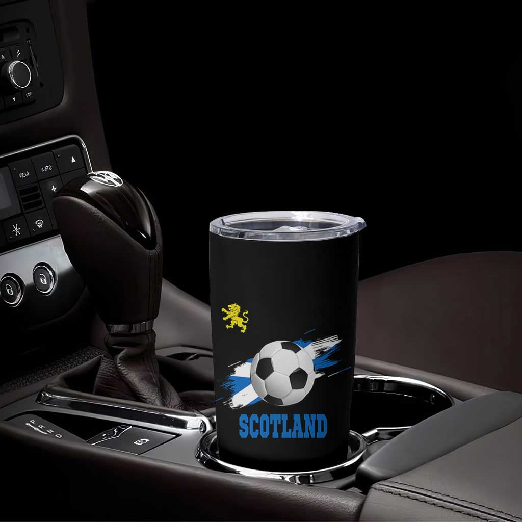 Scotland Soccer Flag Tumbler Cup Scottish Football Fans Pride - Wonder Print Shop