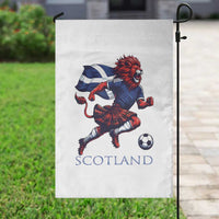 Scottish Lion Football Garden Flag Brave Lion in Kilt with Flag Cape Pride - Wonder Print Shop