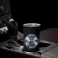 Funny Highland Cow in Kilt Drinking Tumbler Cup We'll Be Coming Scottish Pride Football Fans - Wonder Print Shop
