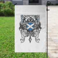 Scottish Heritage Crest Gothic Garden Flag Medieval Flag and Sword Celtic Pride - Wonder Print Shop