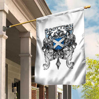 Scottish Heritage Crest Gothic Garden Flag Medieval Flag and Sword Celtic Pride - Wonder Print Shop