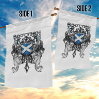 Scottish Heritage Crest Gothic Garden Flag Medieval Flag and Sword Celtic Pride - Wonder Print Shop